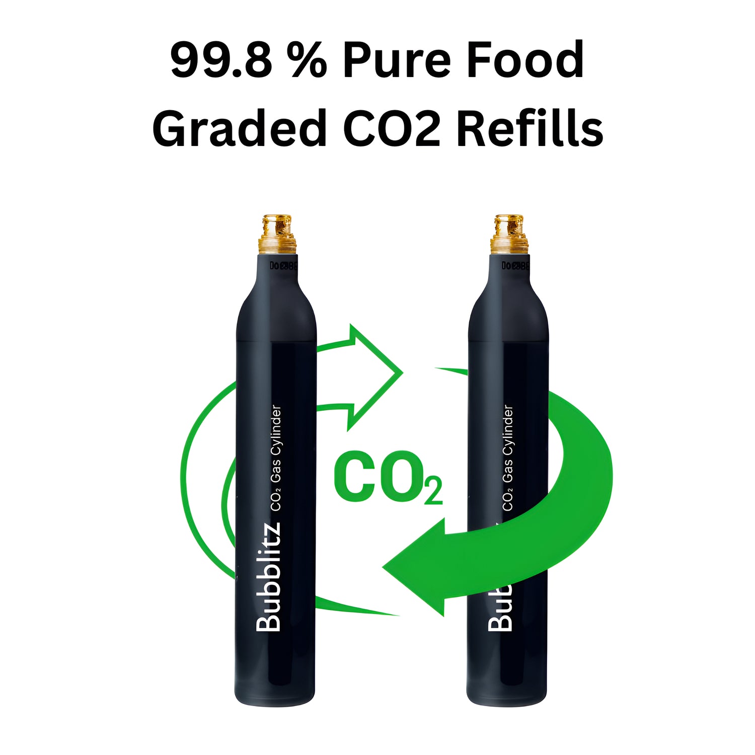CO2 Refills ( Bubblitz , SodaStream , Drinkmate , Aarke , Breville , Philips etc)