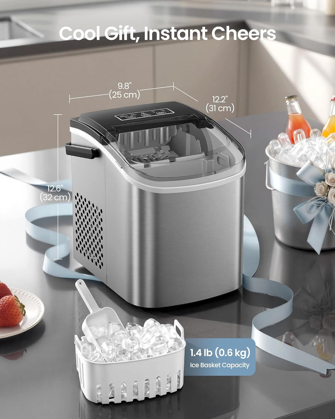 Bubblitz Countertop Ice Maker