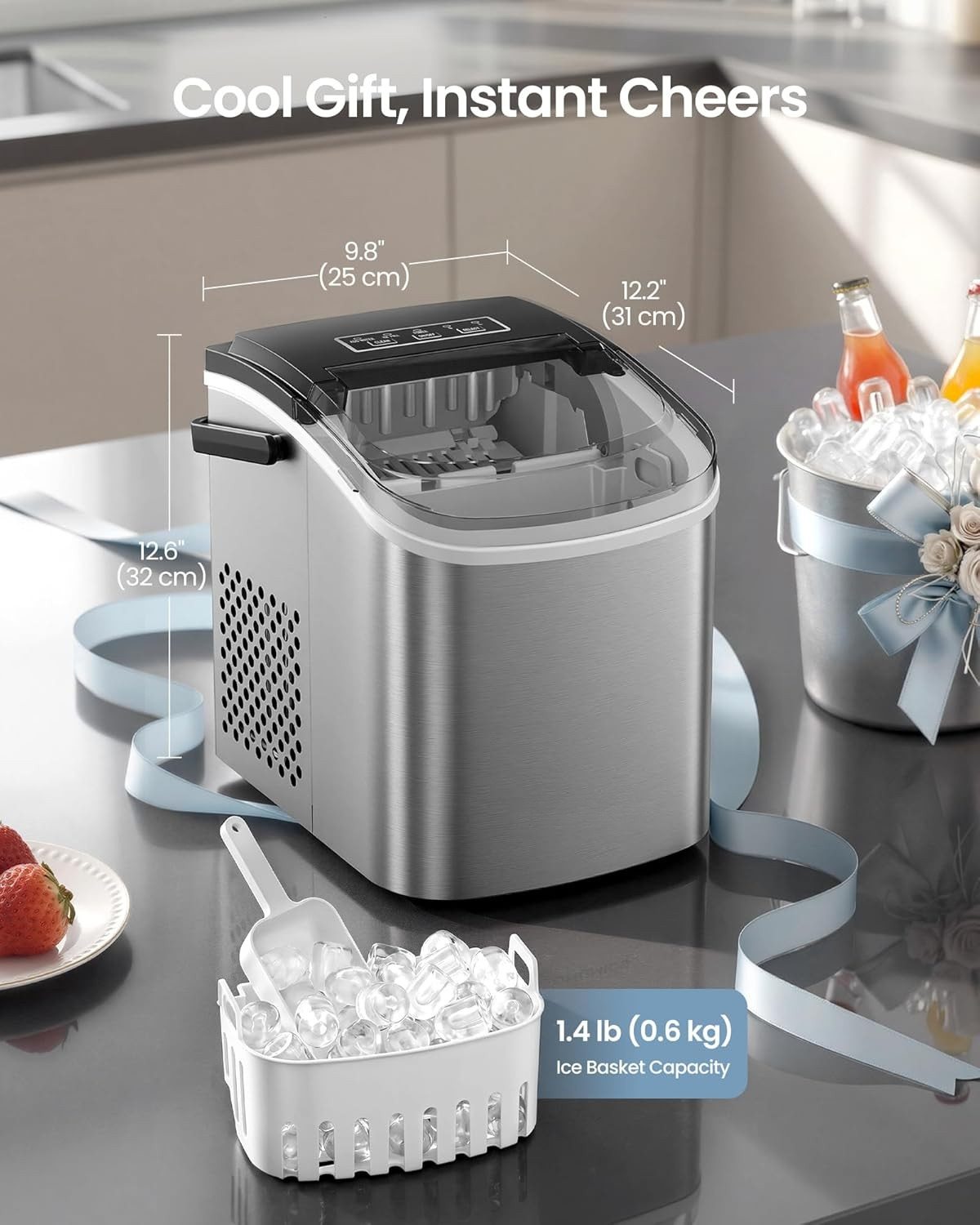 Bubblitz Countertop Ice Maker