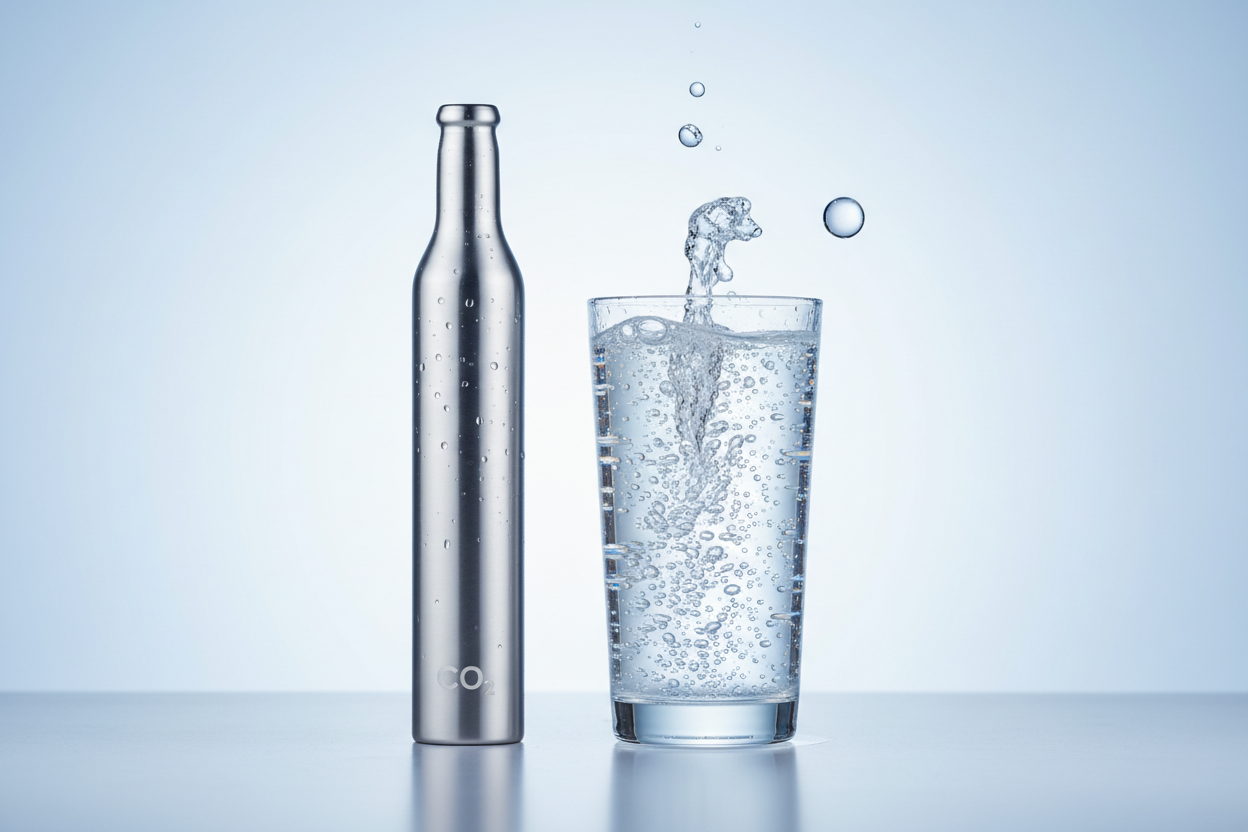 CO₂ Cylinders for Sparkling Water: Everything You Need to Know