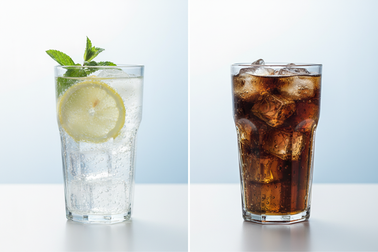Sparkling Water vs Soft Drinks: Which is Better for You?