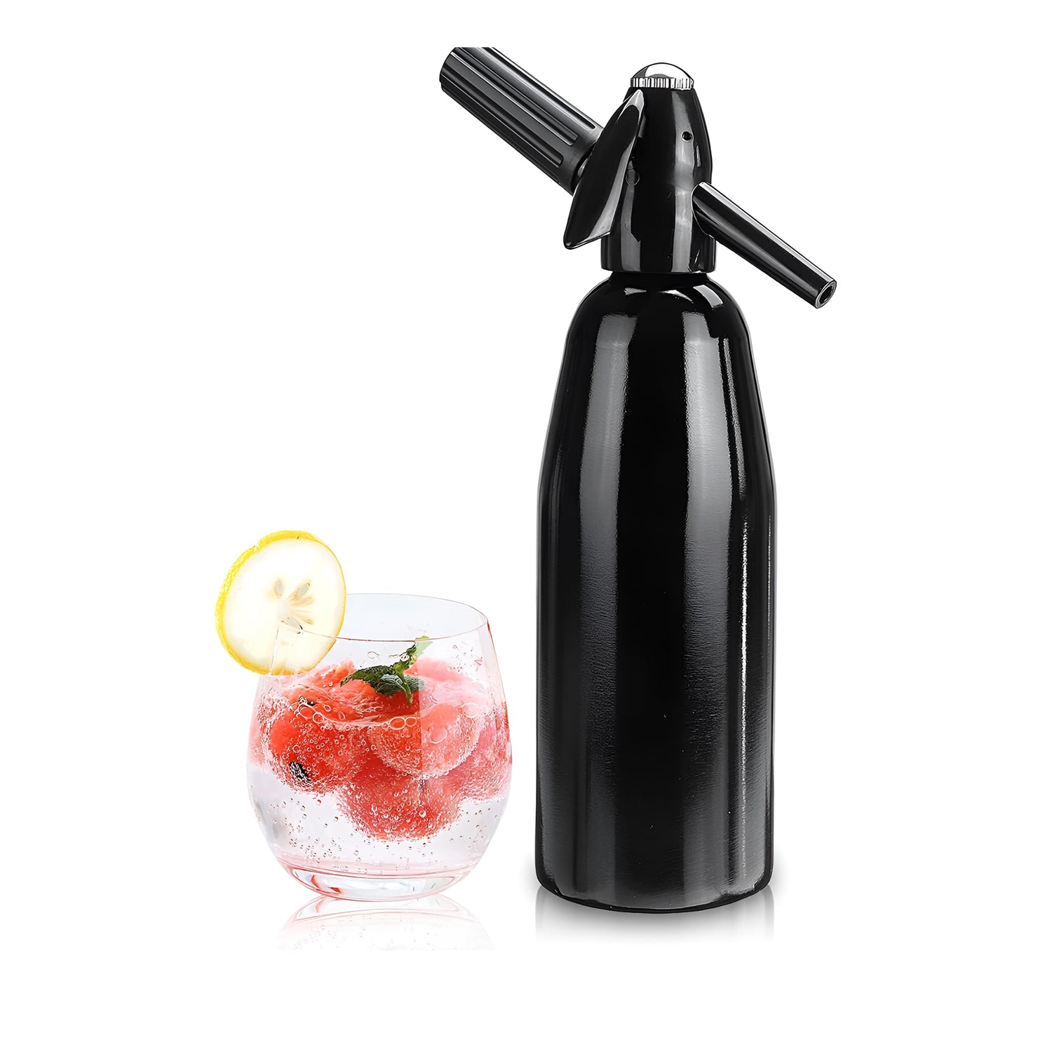 Soda Siphon – Portable Sparkling Water Maker | No Electricity | Bubblitz