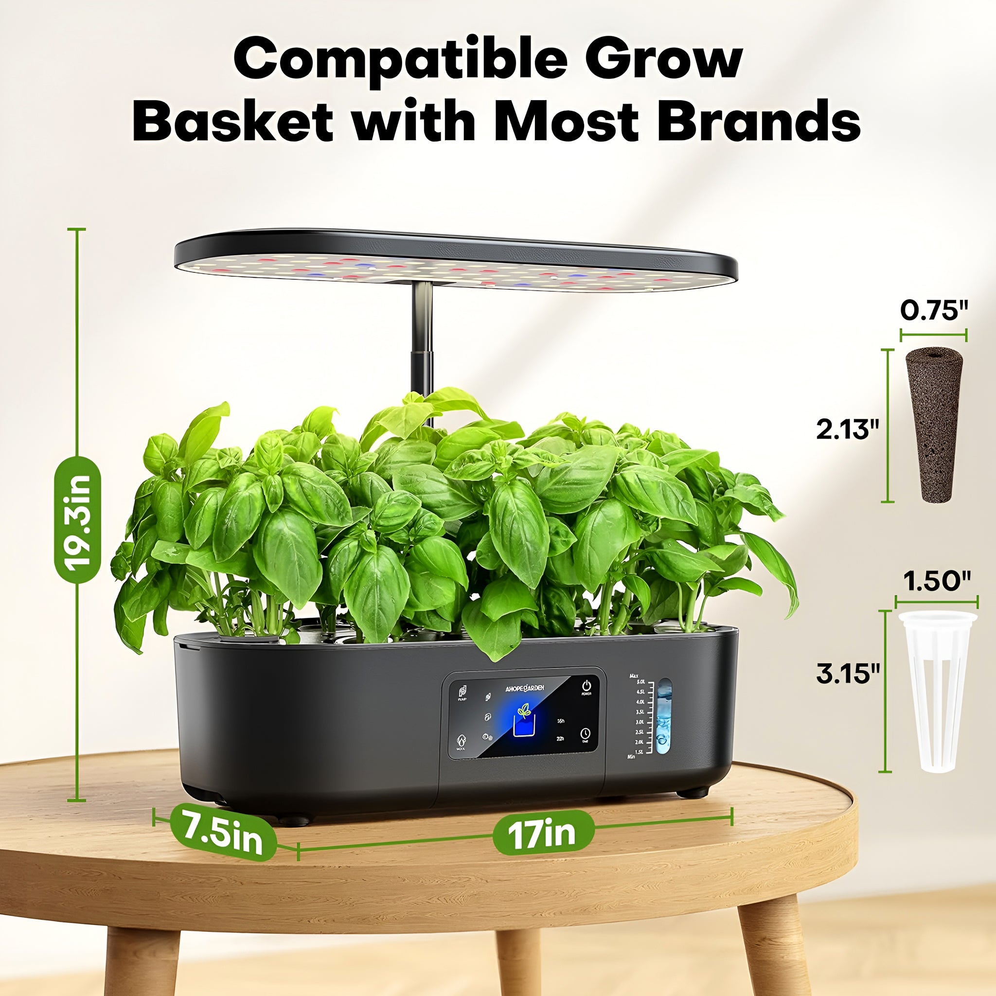 12-Pod Smart Hydroponics Growing System — Indoor Garden