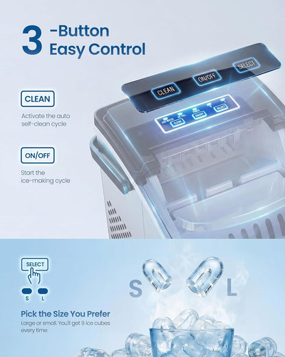 Bubblitz Countertop Ice Maker