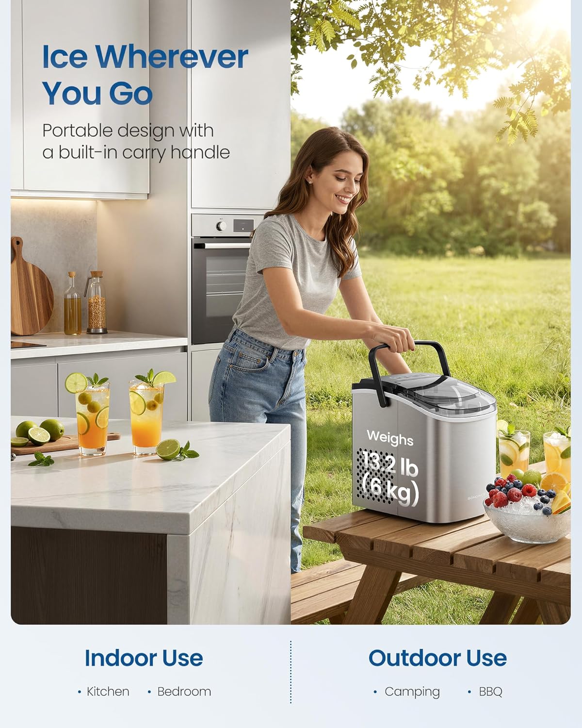 Bubblitz Countertop Ice Maker