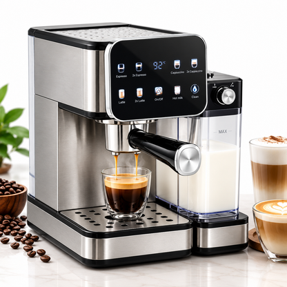 Bubblitz Coffee System – Automatic Espresso and Milk Frothing Machine