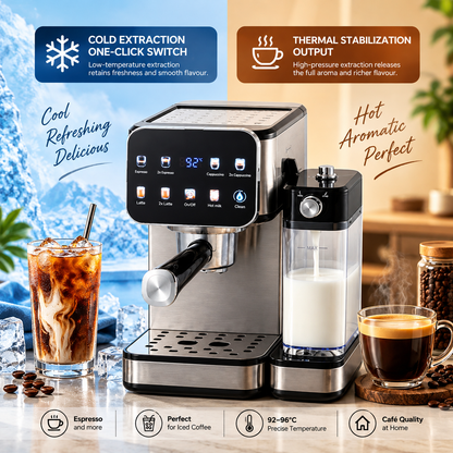 Bubblitz Coffee System – Automatic Espresso and Milk Frothing Machine