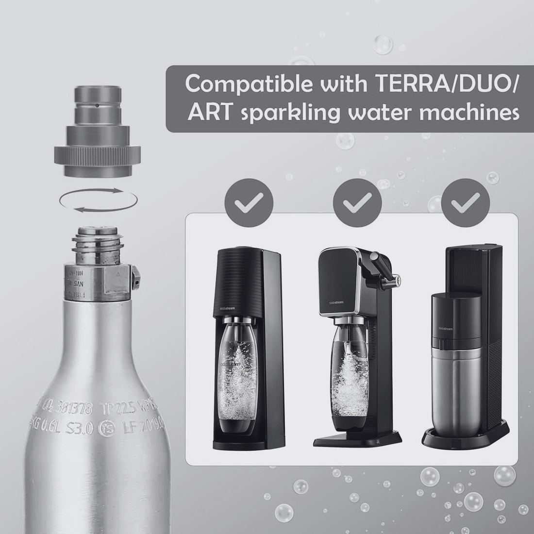 CO2 Gas Cylinder Universal