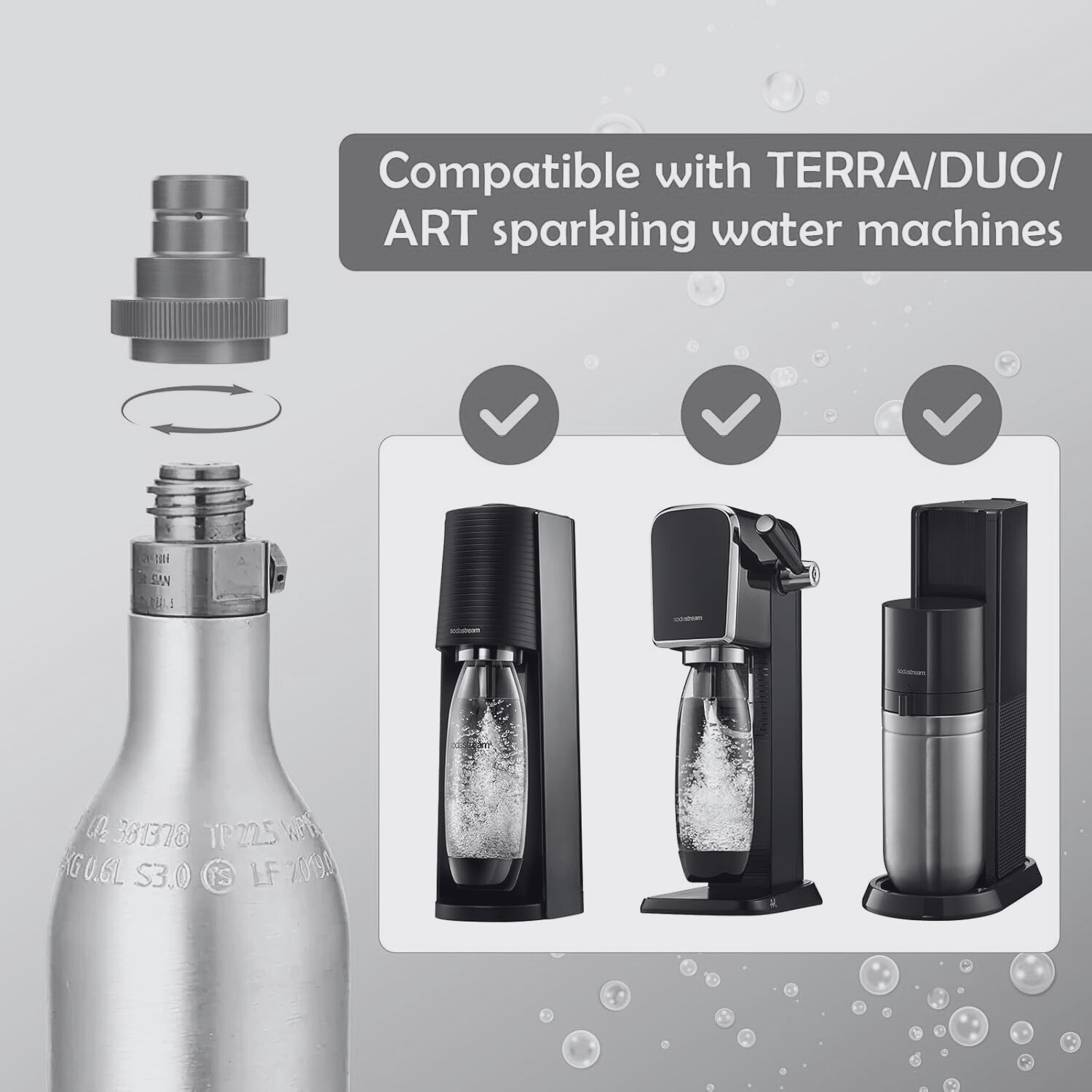 CO2 Gas Cylinder Universal