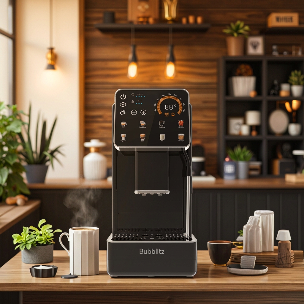 Bubblitz Barista Touch coffee machine in a kitchen