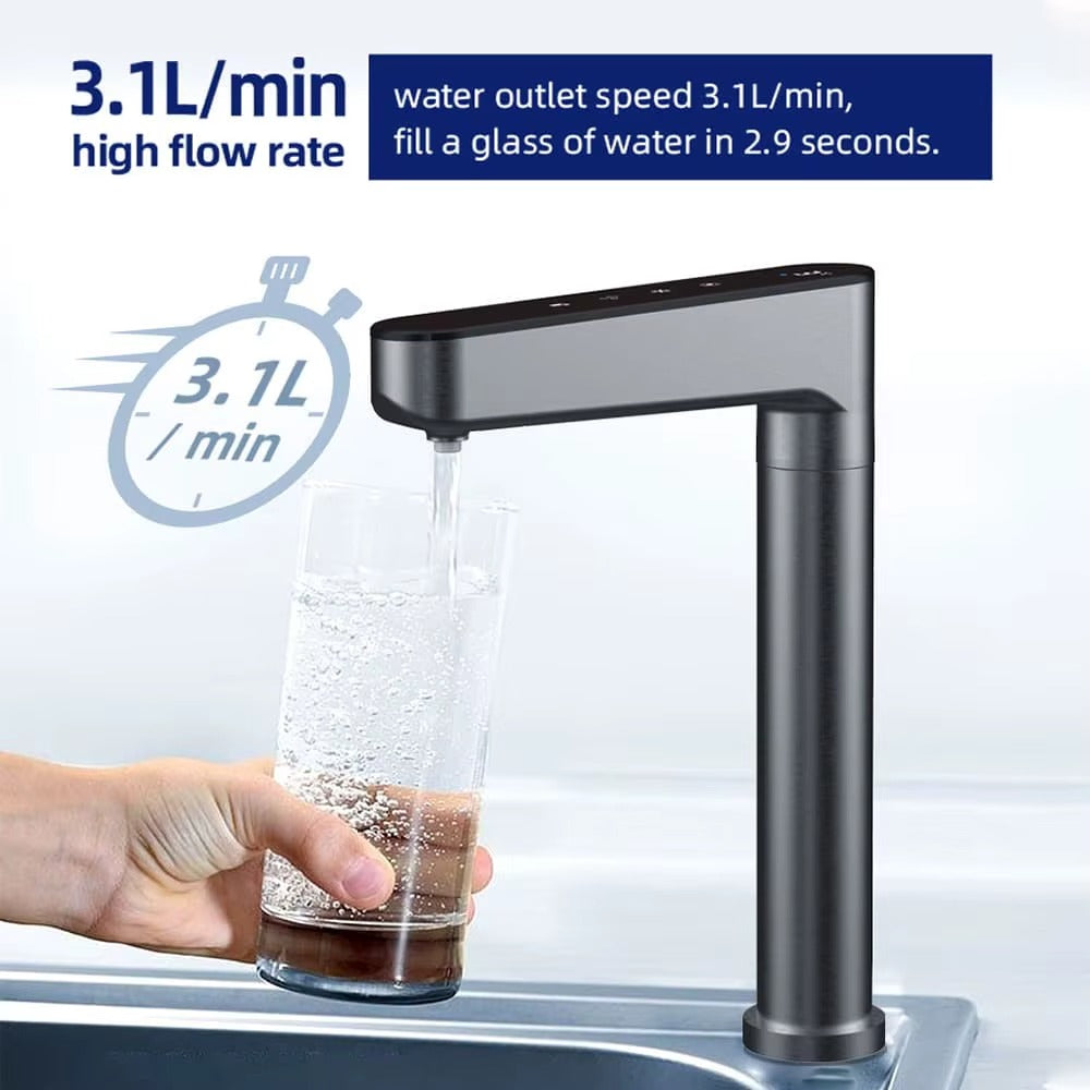 Under-Sink Filtered, Chilled and Sparkling Water Dispenser