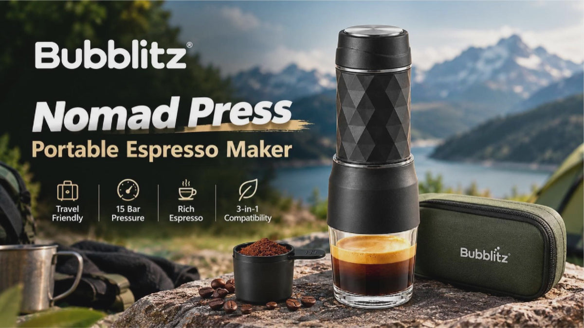 Bubblitz Nomad Press | Portable Espresso Maker