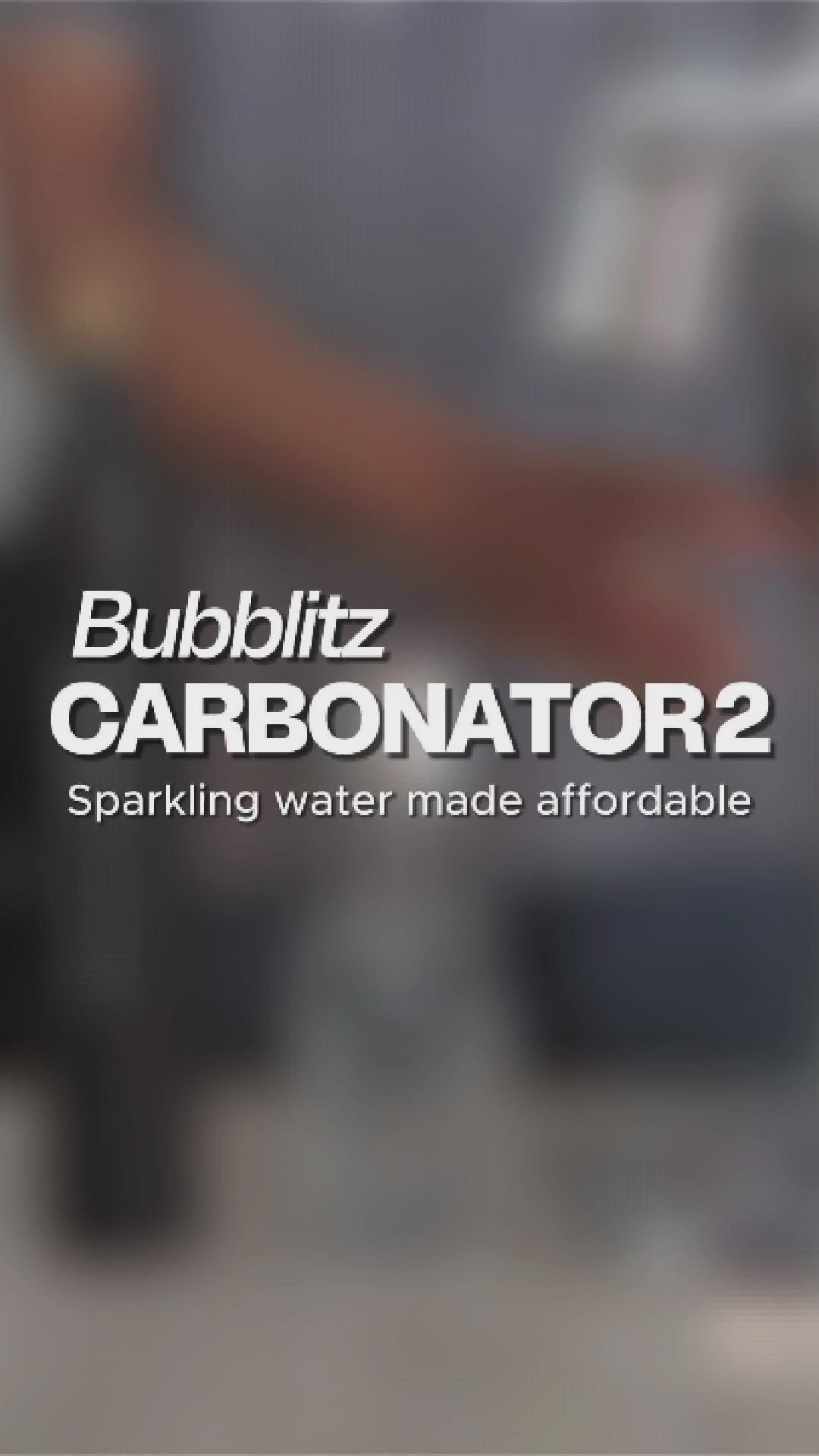 Carbonator 2 – Sparkling Water Maker for Home | Bubblitz
