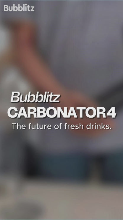 Carbonator 4 – Stainless Steel Sparkling Water Maker | Bubblitz