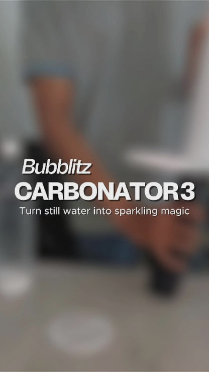 Carbonator 3 – 1L Sparkling Water Maker | Premium Plastic | Bubblitz