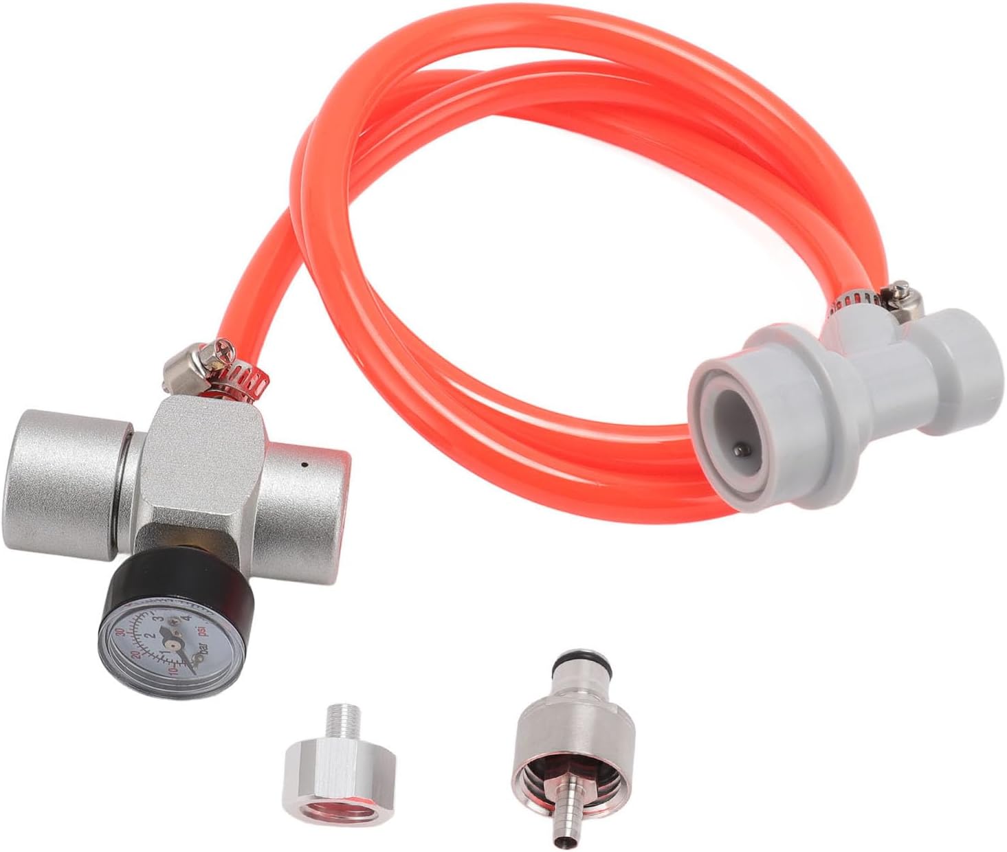 CO₂ Carbonation System – Mini Regulator &amp; Ball Lock